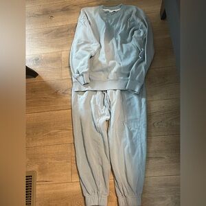 Zenana Outfitters Light Blue Jogger Set
